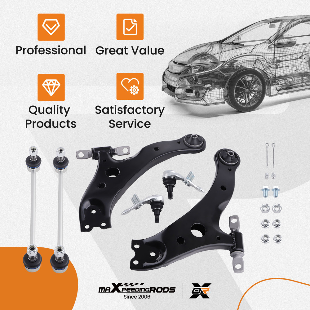 Compatible For Toyota Camry Avalon For Lexus ES300H ES350 OE Replacement Control Arms