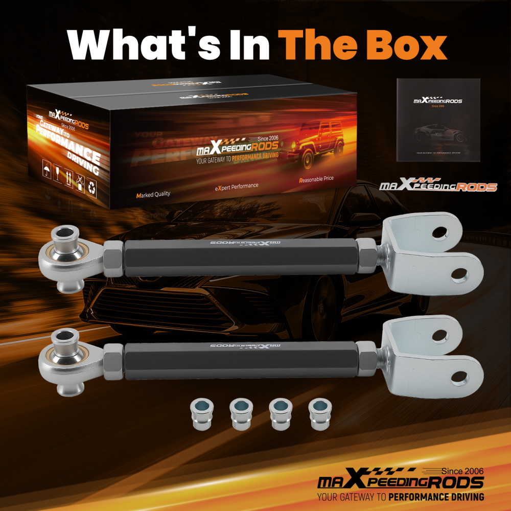 Rear Lower Toe Arm compatible for Toyota Camry FWD XV70 2018-2023 Left Right Adjustable Set