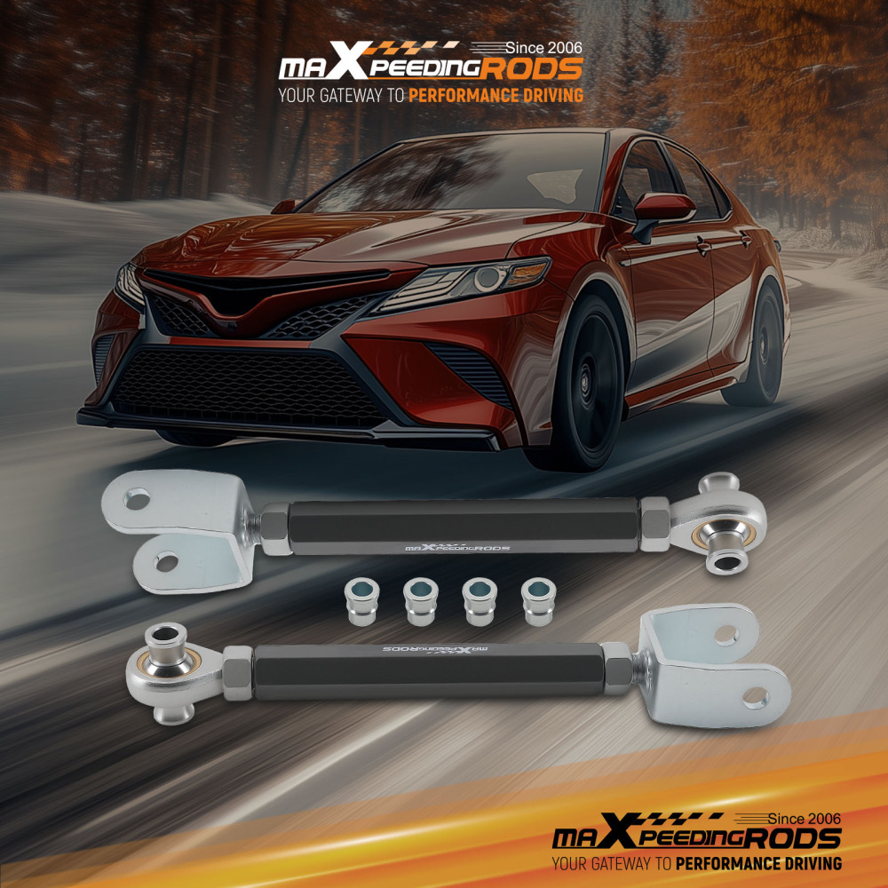 Rear Lower Toe Arm compatible for Toyota Camry FWD XV70 2018-2023 Left Right Adjustable Set