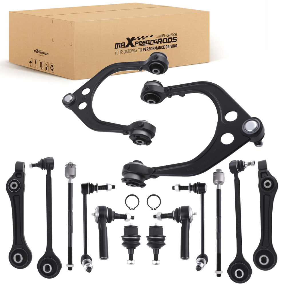 RWD Front Control Arms Tie Rods Suspension Kit for 2005-2010 300 Charger Magnum