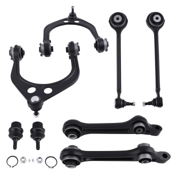 8pcs Front UpperLower Control Arm for 2011-2019Chrysler 300 compatible for Dodge Charger