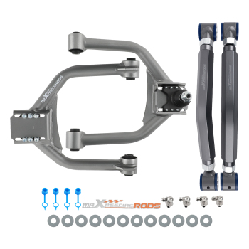 Rear + Front Upper Adjustable Camber Control Arm Kit compatible for Dodge Charger 2006-2023