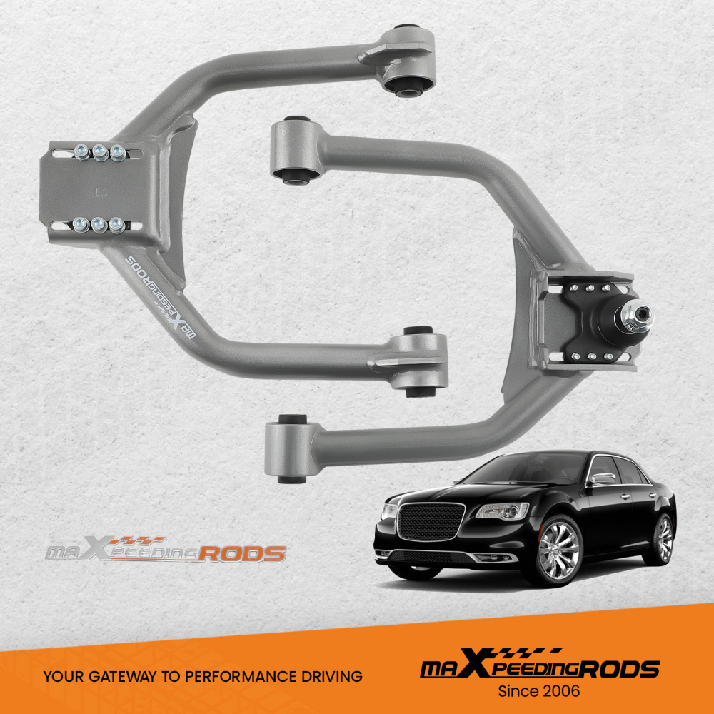 Rear + Front Upper Adjustable Camber Control Arm Kit compatible for Dodge Charger 2006-2023