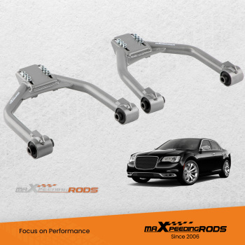 2x Adjustable Front Upper Camber Arms compatible for Dodge Charger 2006-19 5.7L compatible for V8 GAS/Compatible for FLEX
