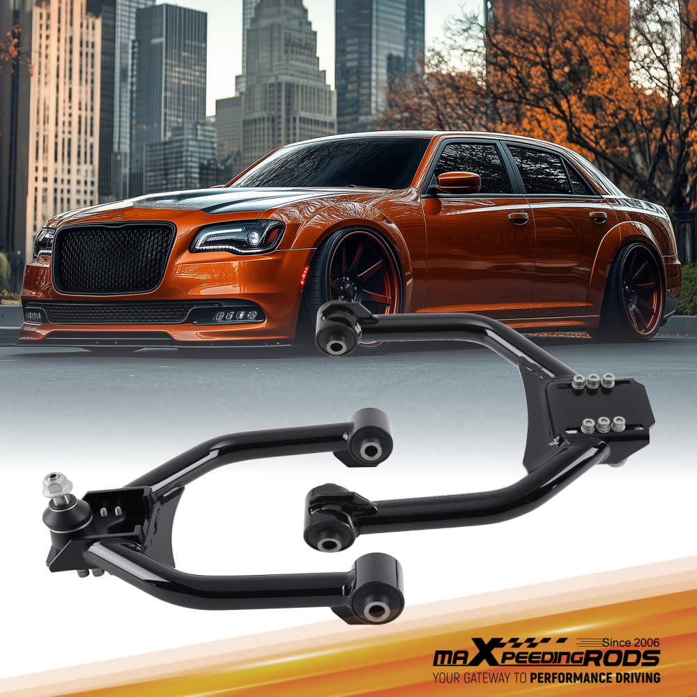 Adjustable Front Upper Control Camber Arms Kit compatible for Dodge Charger RWD 2006-2019