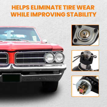 Tubular Heavy Duty Upper Suspension Control Arms Rubber Kits compatible for Chevy Chevelle