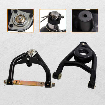 Tubular Heavy Duty Upper Suspension Control Arms Rubber Kits compatible for Chevy Chevelle