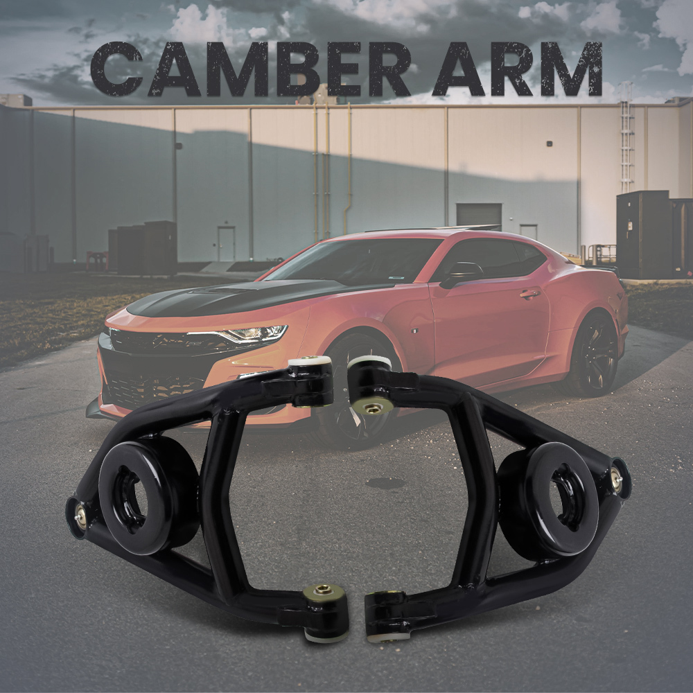 Upper Lower Trailing Control Arms Set for 1967-72 compatible for Chevy Chevelle A Body Tubular