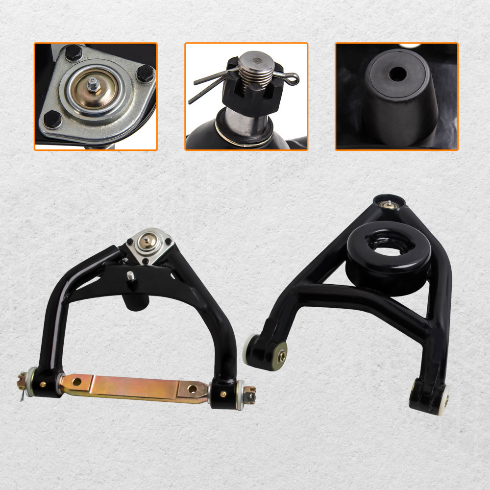 Tubular Control Arms + Trailing Arm Brace Kit compatible for Buick Buick 68-72 compatible for Pontiac GTO