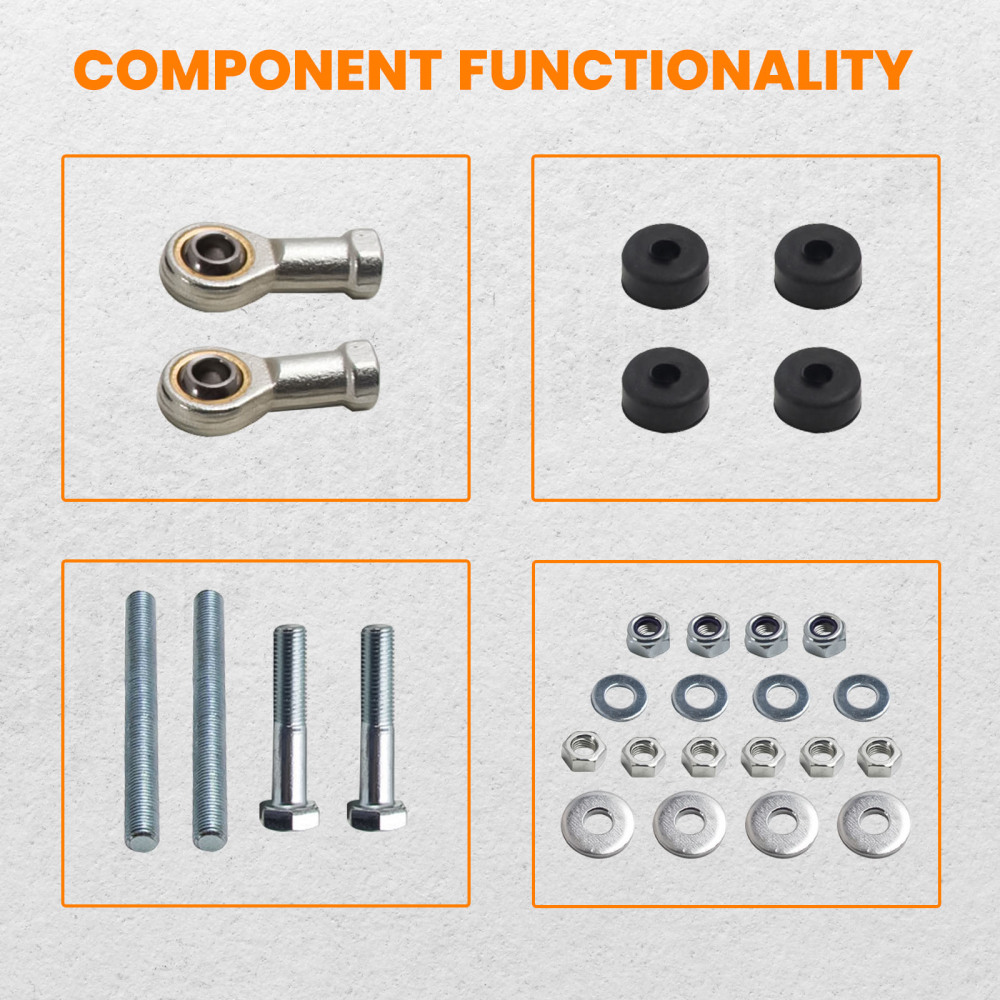 Tubular Control Arms + Trailing Arm Brace Kit compatible for Buick Buick 68-72 compatible for Pontiac GTO