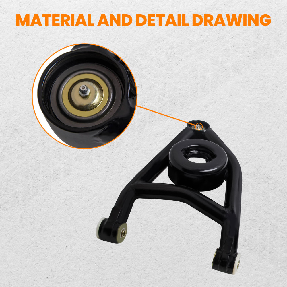 Front Tubular Control Arms compatible for Buick Skylark Century 1964-1972 Heavy Duty A-Armssuspension arms