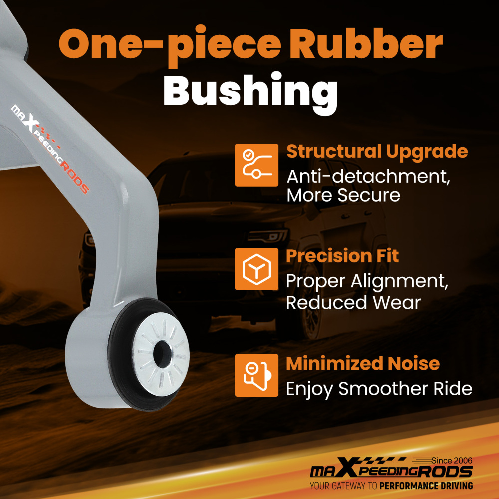 Upper Control Arms 3.5 Lift compatible for Chevy Silverado GMC Sierra 2500HD 4WD 2011-2019