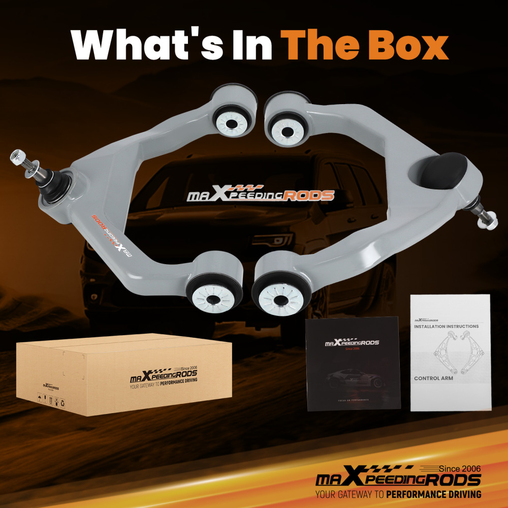 Upper Control Arms 3.5 Lift compatible for Chevy Silverado GMC Sierra 2500HD 4WD 2011-2019