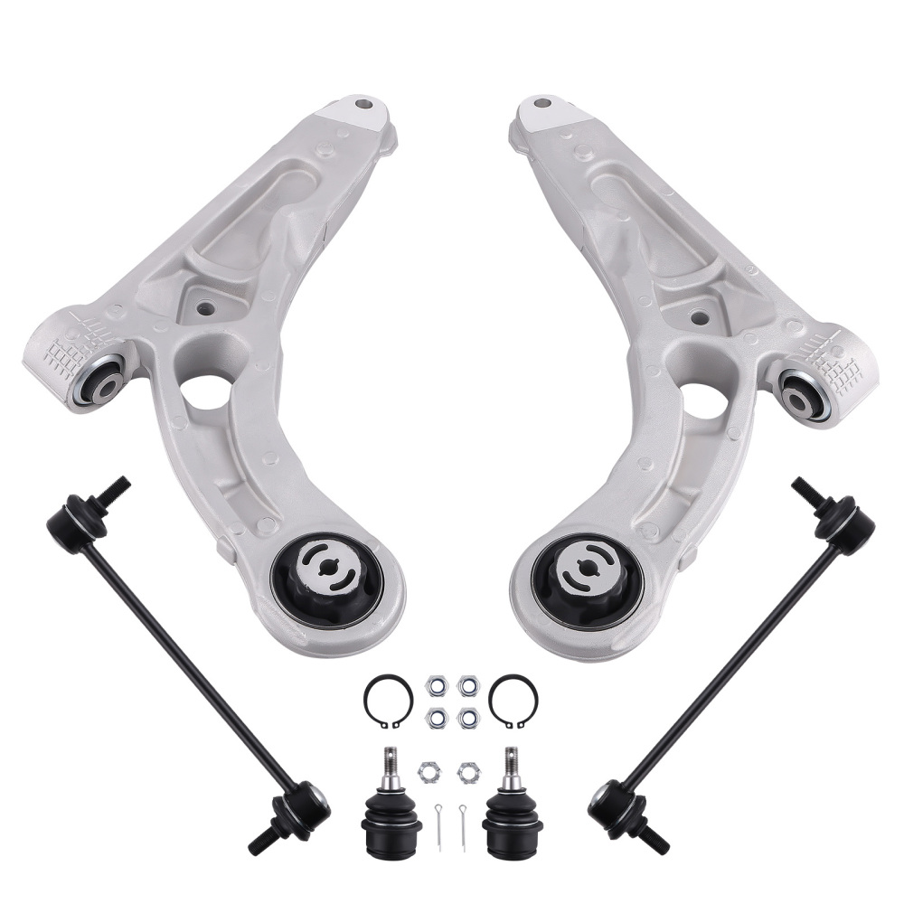 AWD Front Lower Control Arms Ball Joints + Sway Bars for 2014-2018 compatible for Jeep Cherokee