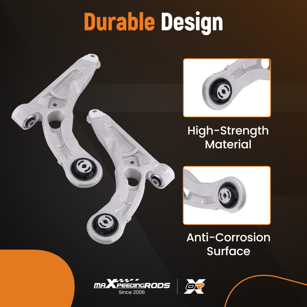 AWD Front Lower Control Arms Ball Joints + Sway Bars for 2014-2018 compatible for Jeep Cherokee