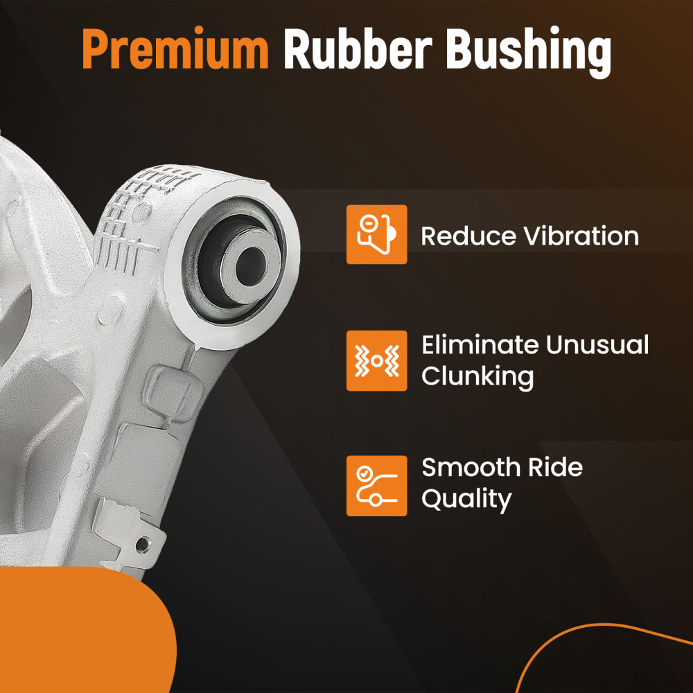 Front Lower Control Arm Assembly Driver Passenger compatible for Jeep Cherokee KL 2014-2018