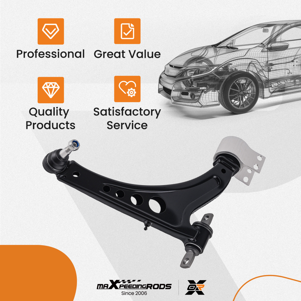 Front Right Lower Control Arm for 2016-2019 compatible for Chevy Malibu 2020-2022 MS501267