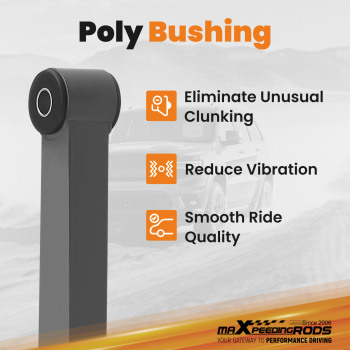 Rear Tubular Trailing Arm For 1960-1972 compatible for Chevrolet Pickup C10 C20 C30 compatible for Chevy Truck