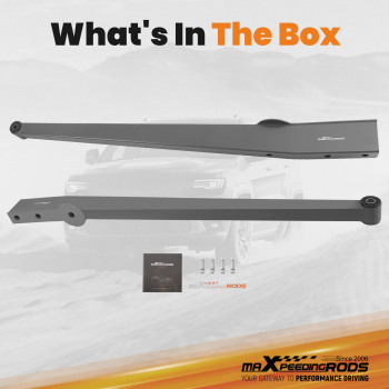 Rear Tubular Trailing Arm For 1960-1972 compatible for Chevrolet Pickup C10 C20 C30 compatible for Chevy Truck