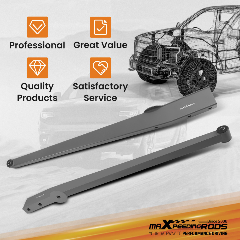 Rear Tubular Trailing Arm For 1960-1972 compatible for Chevrolet Pickup C10 C20 C30 compatible for Chevy Truck