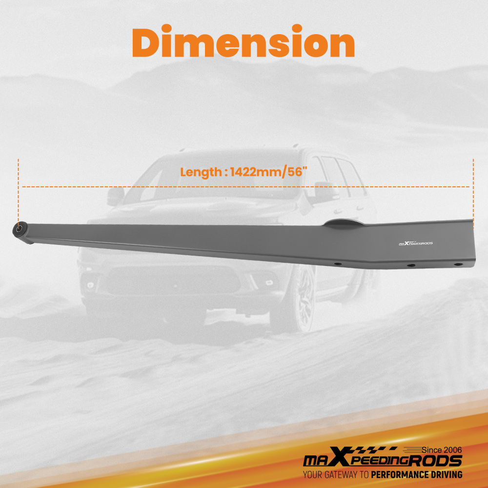 Rear Tubular Trailing Arm For 1960-1972 compatible for Chevrolet Pickup C10 C20 C30 compatible for Chevy Truck