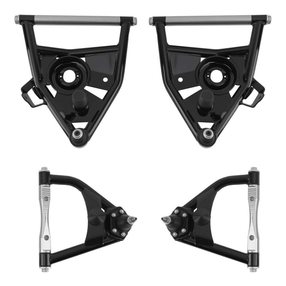 Tubular Control Arms UpperLower for 1963-1986 compatible for Chevrolet C10 Pickup compatible for Suburban