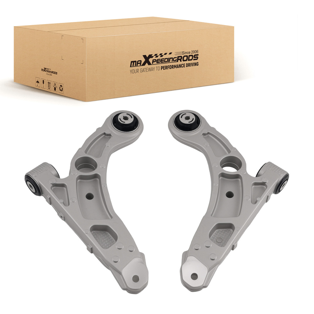 2PCS for 2019 compatible for Jeep Cherokee Front Lower Control Arms Left + Right 68439687AA