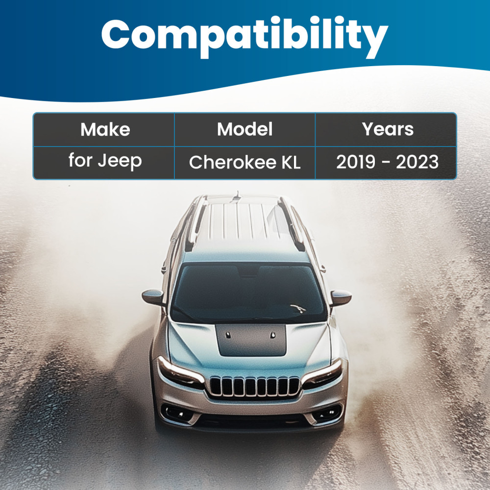 2PCS for 2019 compatible for Jeep Cherokee Front Lower Control Arms Left + Right 68439687AA