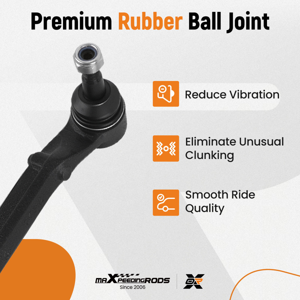 6pc Front Lower Upper Control Arm compatible for Chrysler 300 RWD 2011 2012 2013 2014-2019