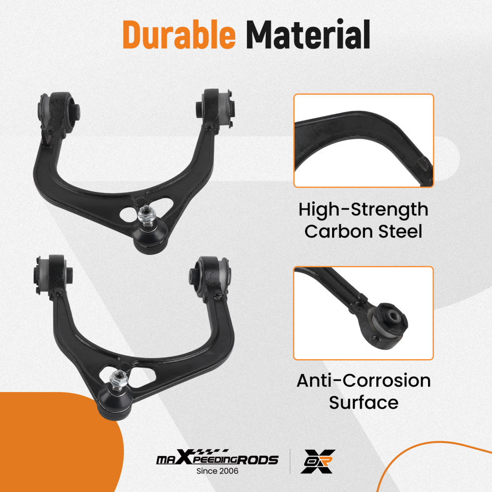 6pc Front Lower Upper Control Arm compatible for Chrysler 300 RWD 2011 2012 2013 2014-2019