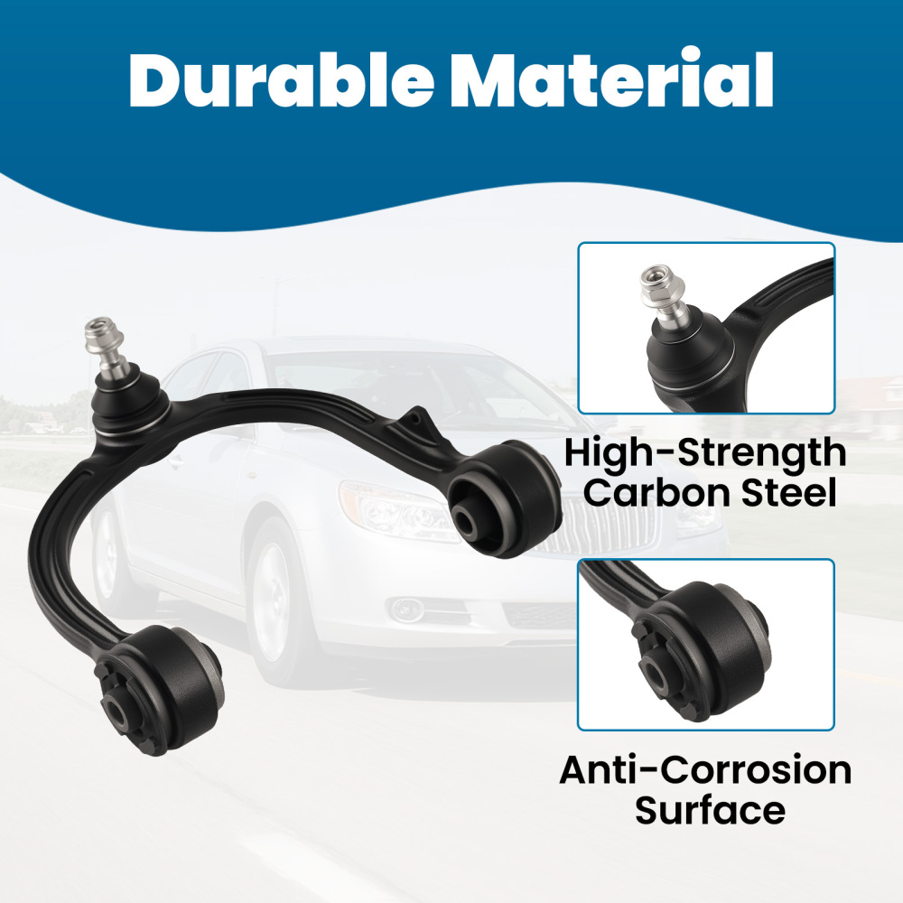 4x Front Upper Control ArmSway Bar Links compatible for Chrysler 300 05-19 Magnum 05-08