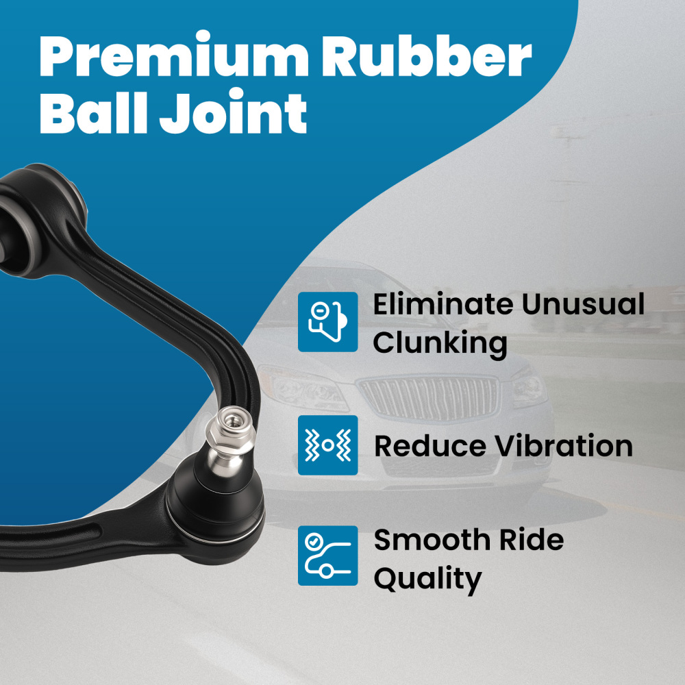 4x Front Upper Control ArmSway Bar Links compatible for Chrysler 300 05-19 Magnum 05-08