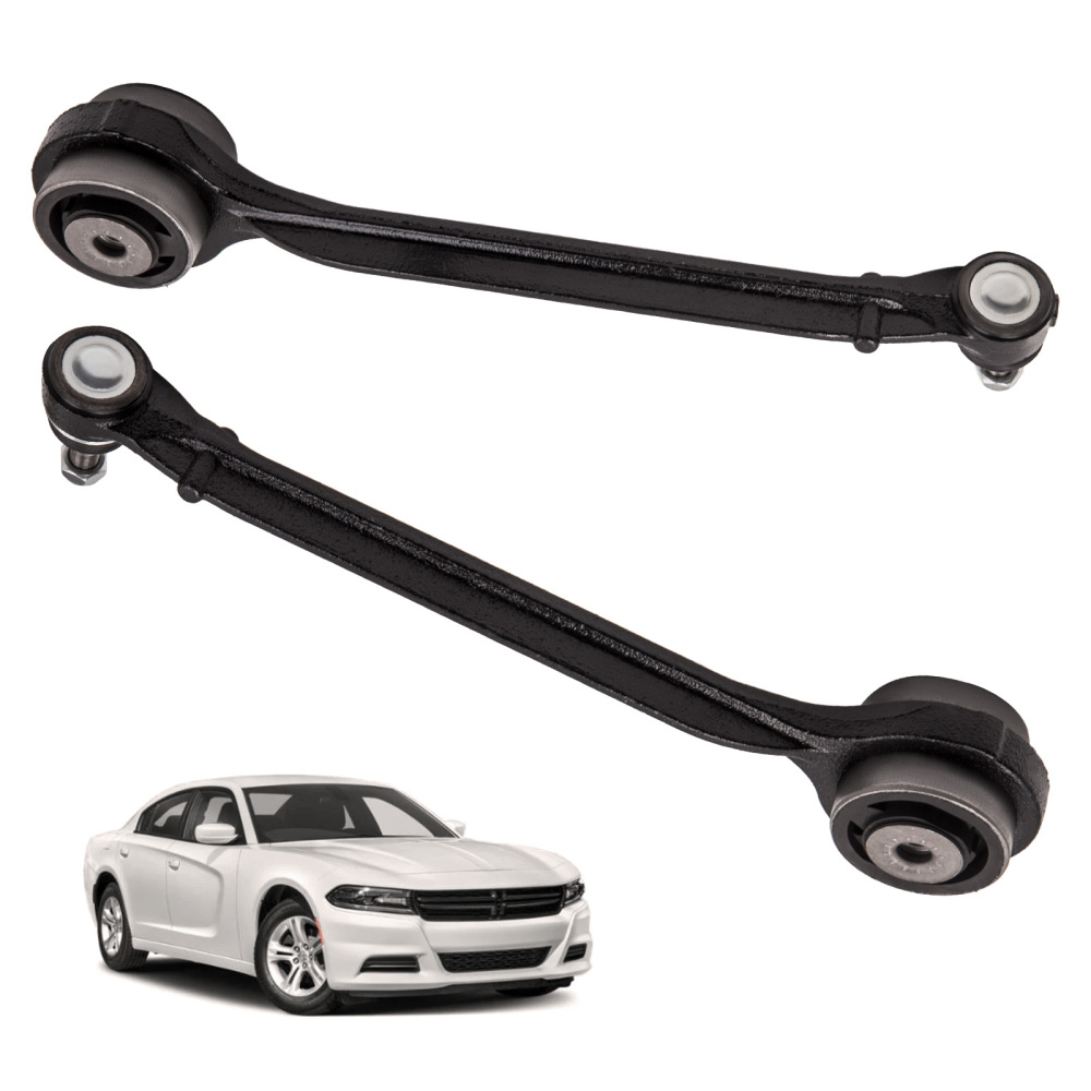 2 Pcs LH RH Front Lower Control Arms compatible for Dodge Challenger V6 3.6L 2015-2016 RWD