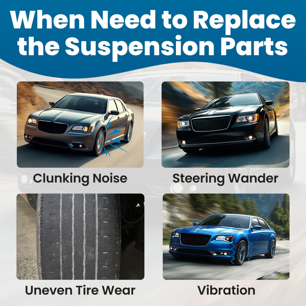 Lower Front Suspension Control Arm compatible for Chrysler 300 Charger Challenger 11-19 RWD