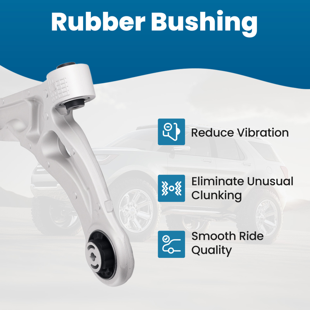 6pcs Front Lower Control Arm w/Ball Joints Sway Bar compatible for Jeep Cherokee 14-18 compatible for FWD