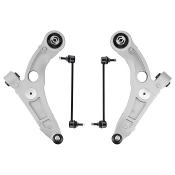 4Front Suspension Lower Control Arms Ball Joint Assembly for 15-17 compatible for Chrysler 200