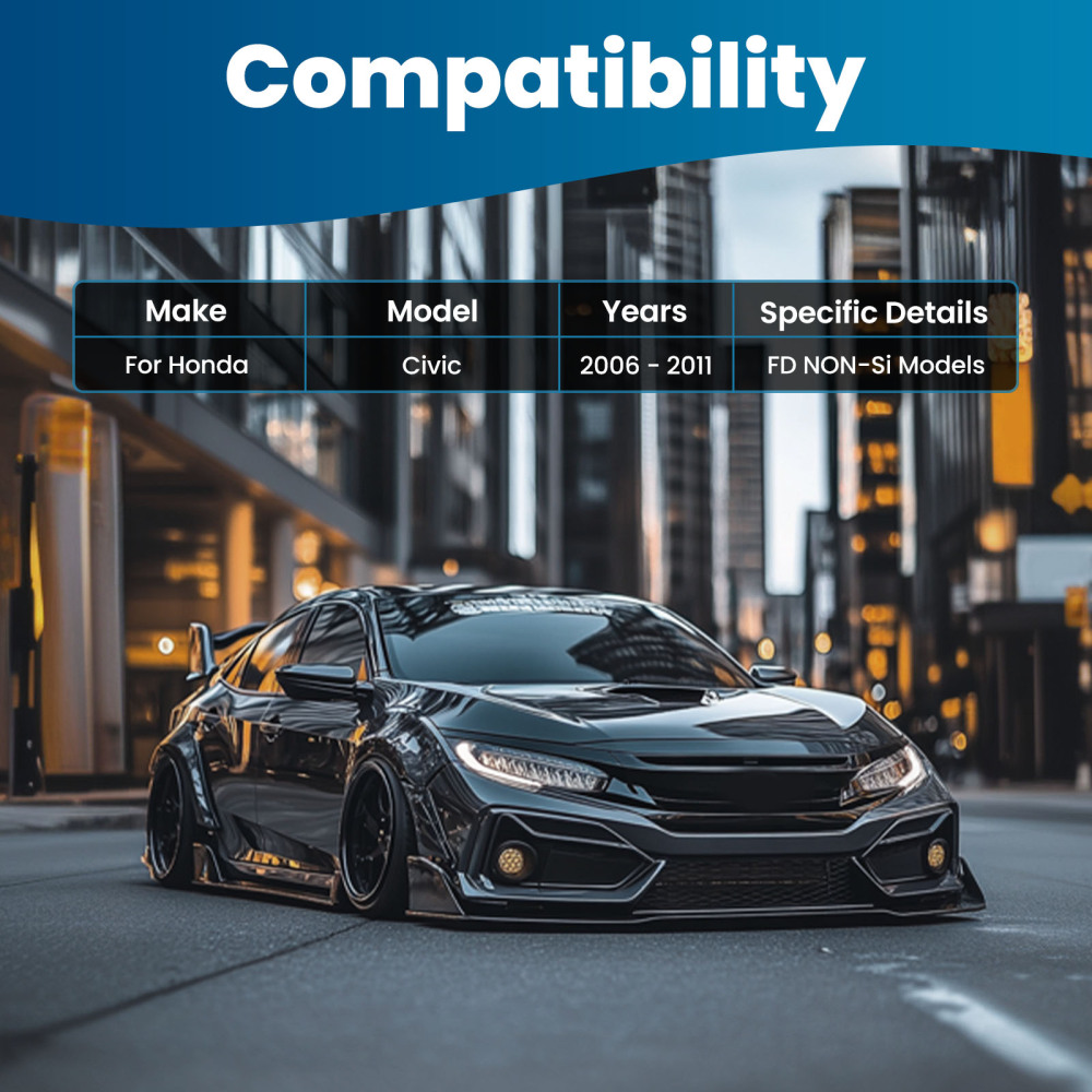 12 Pcs Front and Rear Control Arm and Sway Bar End Link compatible for Honda Civic 06 - 2011 suspension arms