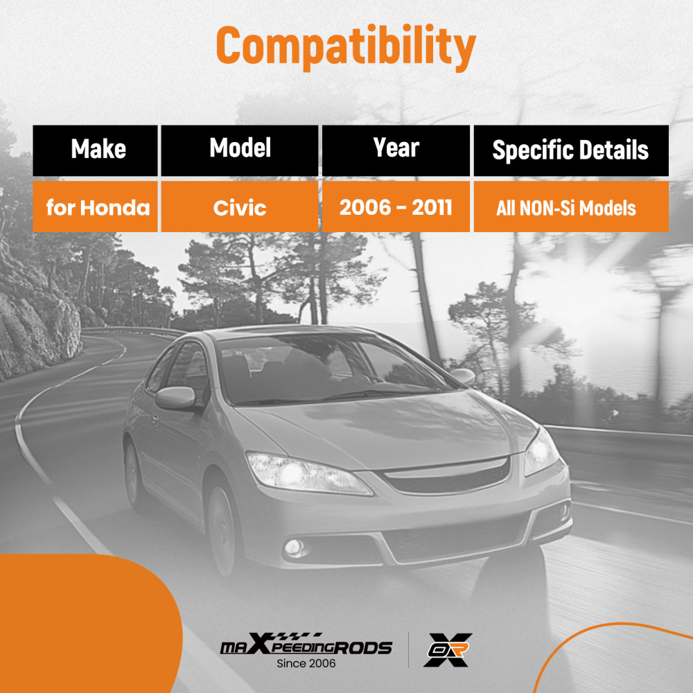 14Pcs Suspension Kit Front Lower Control Arms compatible for Honda Civic 2006-2011 K620382