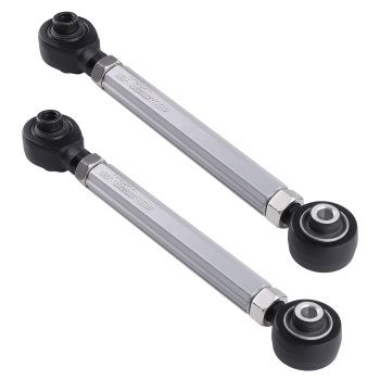 2x Adjustable Rear Toe Arms compatible for Honda Civic 2016 2017 2018 2019 2020-2024 FC FK