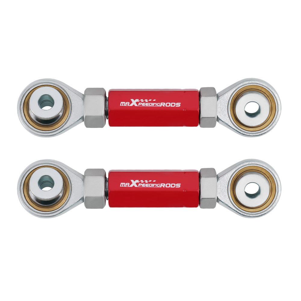 4x Rear Adjustable Upper Camber Toe Control Arms compatible for Honda Civic 1988-2000