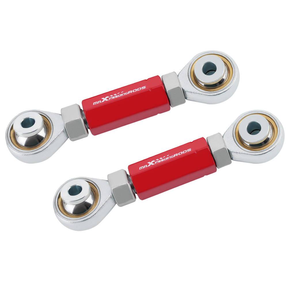 4x Rear Adjustable Upper Camber Toe Control Arms compatible for Honda Civic 1988-2000