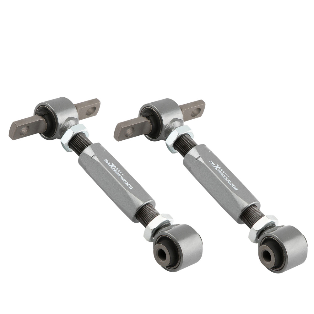 4x Rear Adjustable Upper Camber Toe Control Arms compatible for Honda Civic 1988-2000