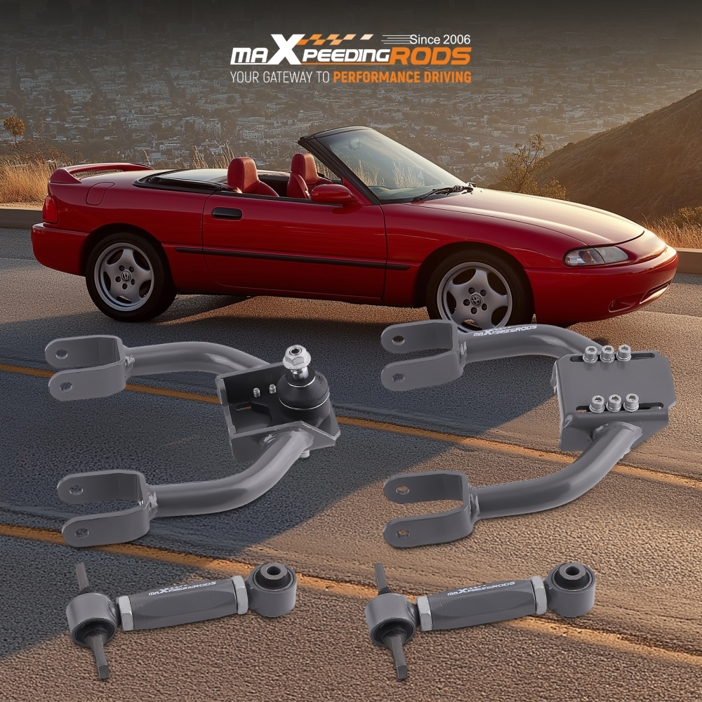 Alignment Front Control Arms Rear Camber Arm Kit for Integra 94-01 Civic 92-95