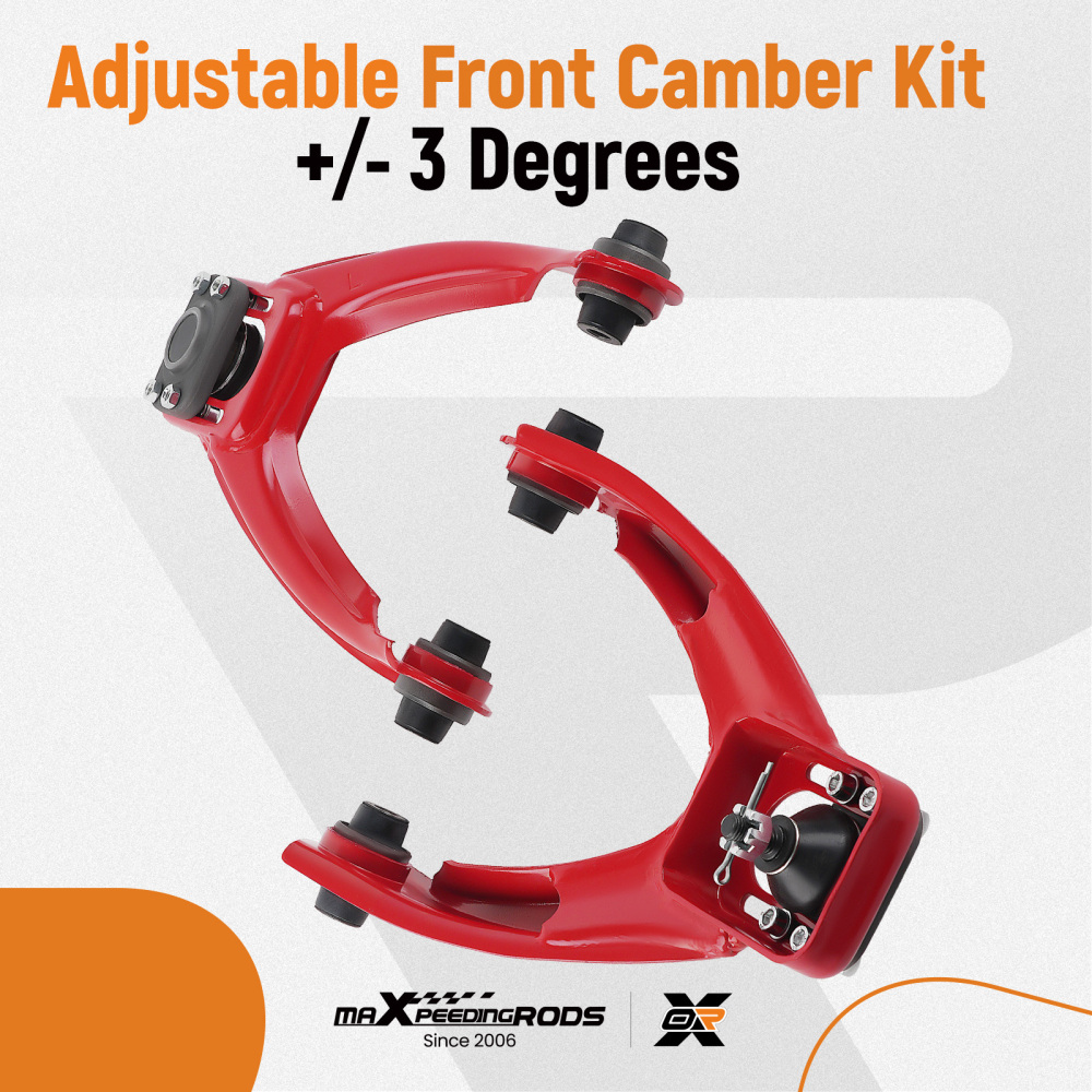 Adjustable Front Upper Control Arm Camber Kit For 1996 1997-2000 compatible for Honda Civic