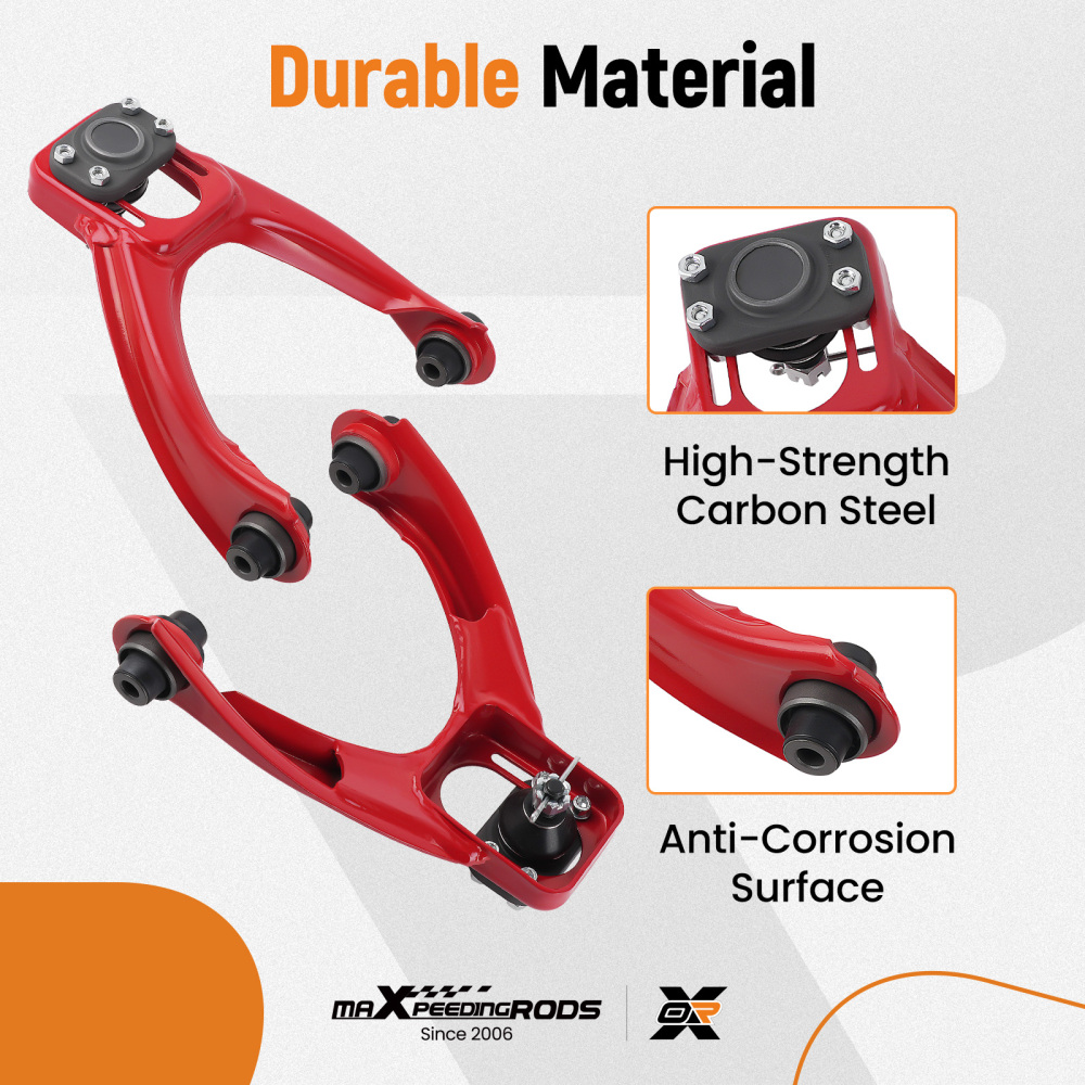 Adjustable Front Upper Control Arm Camber Kit For 1996 1997-2000 compatible for Honda Civic
