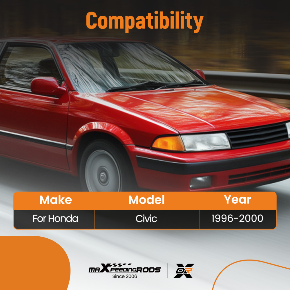 Adjustable Front Upper Control Arm Camber Kit For 1996 1997-2000 compatible for Honda Civic