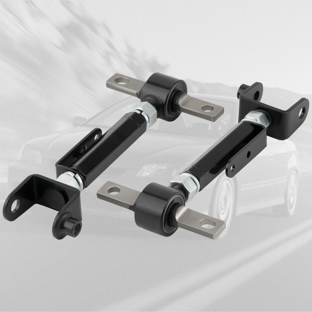 2x Rear Control Camber Arm Adjustable For 2002-06 compatible for Acura RSX 01-05 compatible for Honda Civic