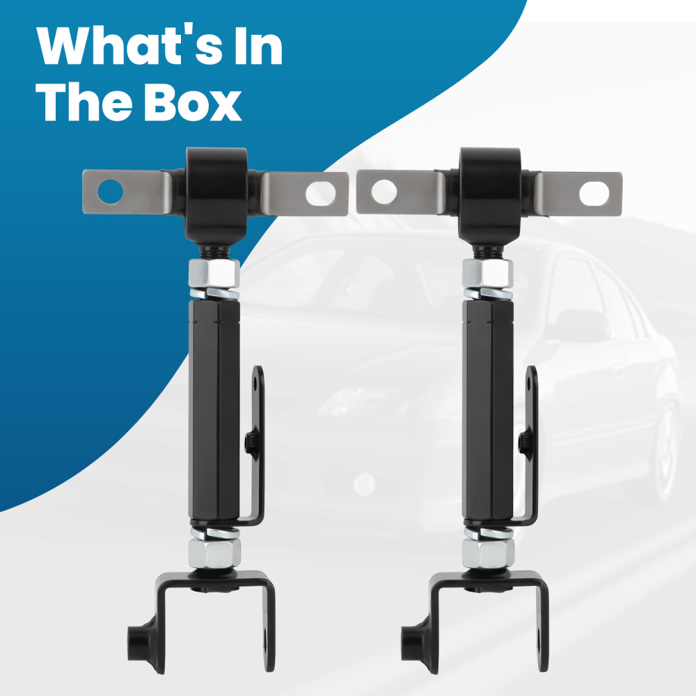 2x Rear Control Camber Arm Adjustable For 2002-06 Acura RSX 01-05 Honda Civic