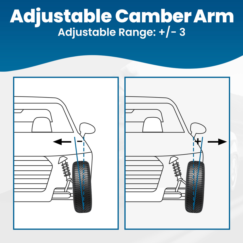 2x Rear Control Camber Arm Adjustable For 2002-06 Acura RSX 01-05 Honda Civic