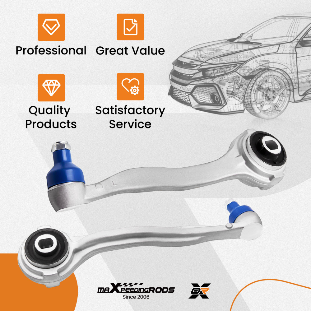 FRONT UPPER CONTROL ARM compatible for MERCEDES BENZ C-CLASS W203 S203 W204 S204 CL203 A209